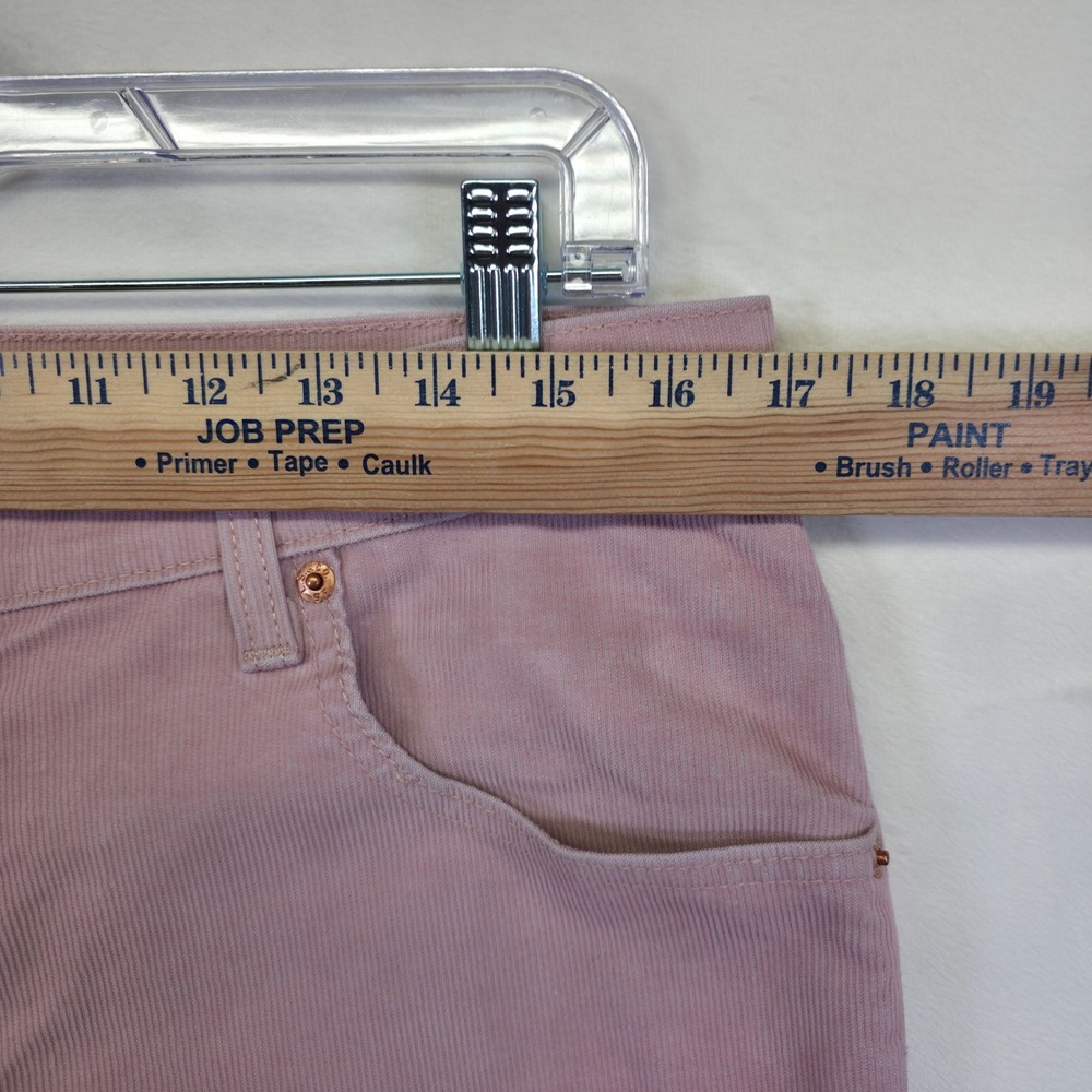 Levi's 550 Relaxed Boot Cut Corduroy Women's Pants Mauve Size 14M - Picture 4 of 14